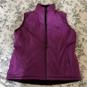 North face reversible vest
